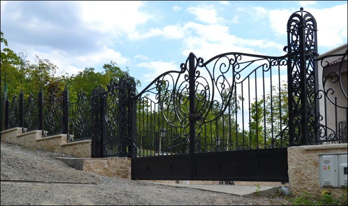 Design gard fier forjat